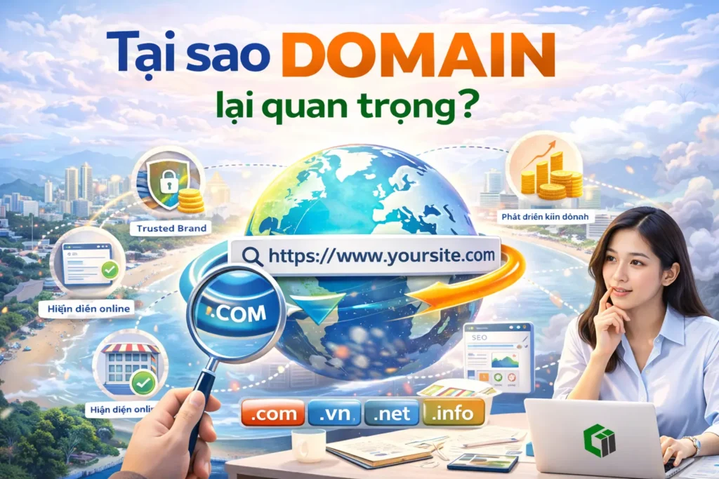Tại sao domain lại quan trọng trong việc xây dựng thương hiệu online