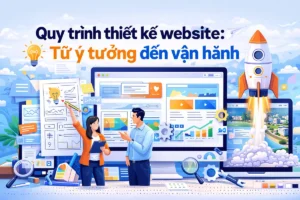 Quy trình thiết kế website từ ý tưởng đến vận hành tại Giải Pháp Số 24H