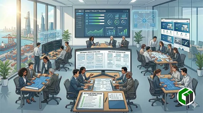 Agency thiết kế web tại TP.HCM có quy trình chuyên nghiệp