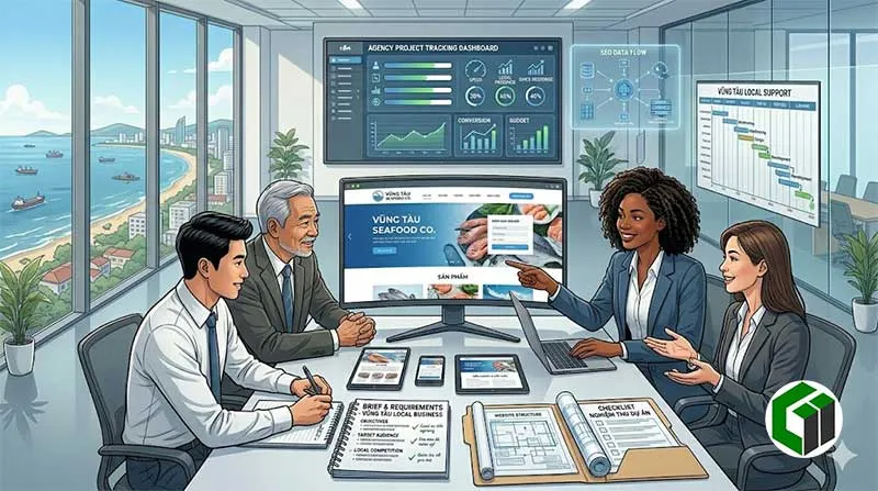 Đơn vị thiết kế web local tại Vũng Tàu hỗ trợ linh hoạt hơn