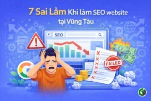 7 sai lầm khi làm SEO website tại Vũng Tàu