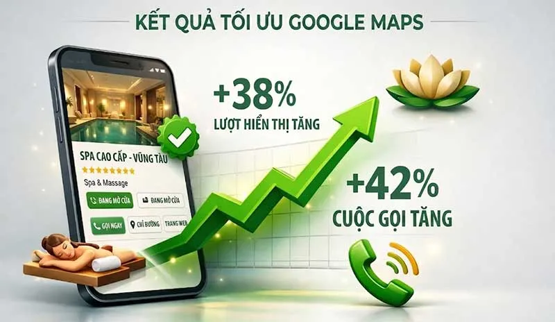 Dự án SEO Map Spa Vũng Tàu