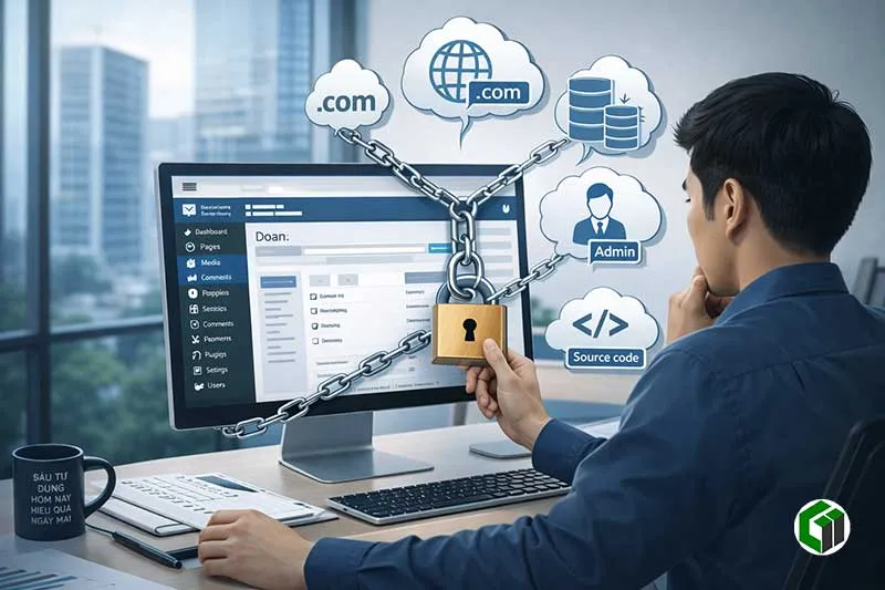 Quyền sở hữu website khi thuê làm web giá rẻ