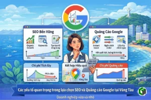 SEO hay chạy quảng cáo Google tại Vũng Tàu cho doanh nghiệp vừa và nhỏ