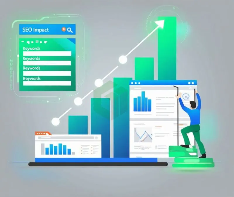 Minh họa mối liên hệ giữa SEO hiệu suất website Core Web Vitals và khả năng tạo chuyển đổi Minh họa mối liên hệ giữa SEO hiệu suất website Core Web Vitals và khả năng tạo chuyển đổi